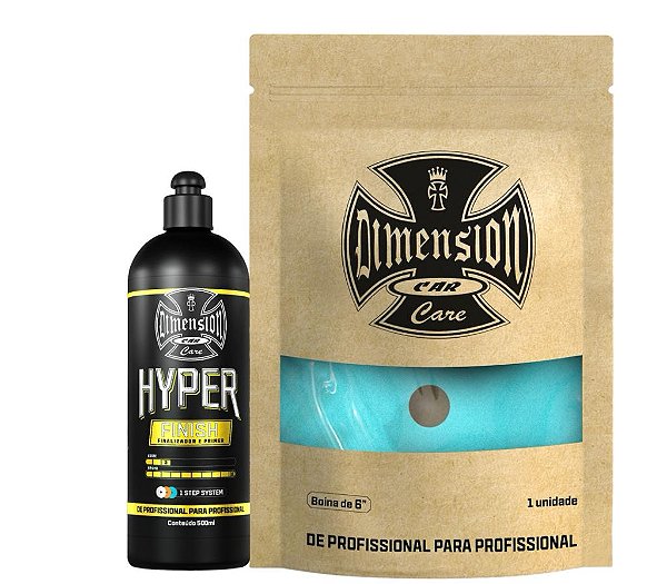 Kit Dimension Composto Hyper Lustro + Boina Espuma Lustro 6"