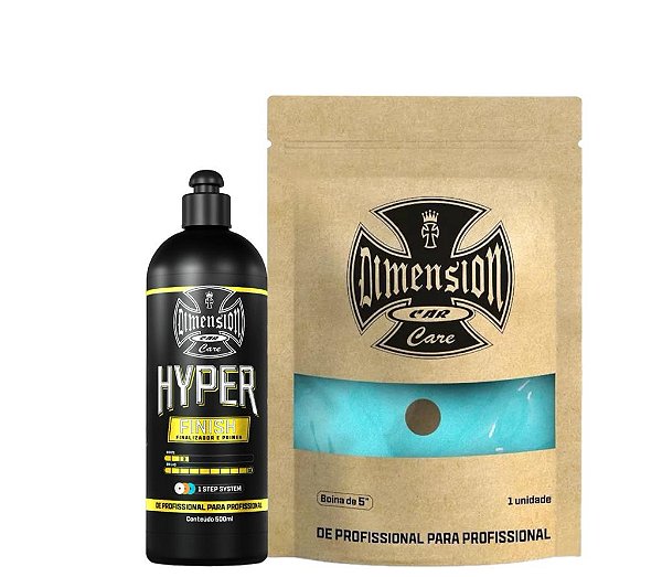 Kit Dimension Composto Hyper Lustro + Boina Espuma Lustro 5"