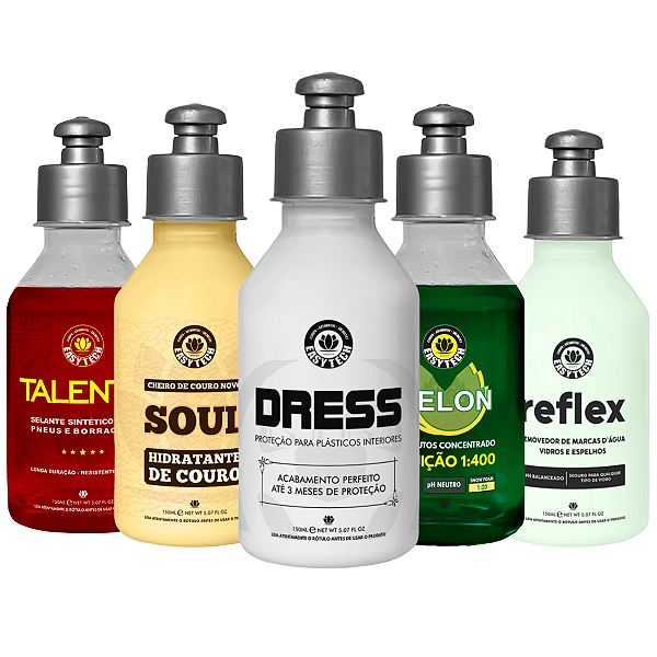 Kit Completo Para Limpeza e Manutenção 150ml Easytech