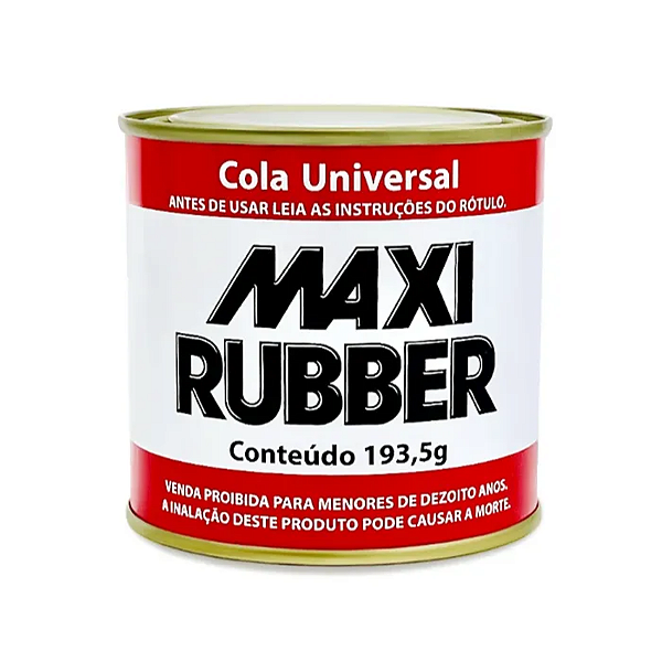 Cola Universal Alto Poder de Colagem 193,5g Maxi Rubber