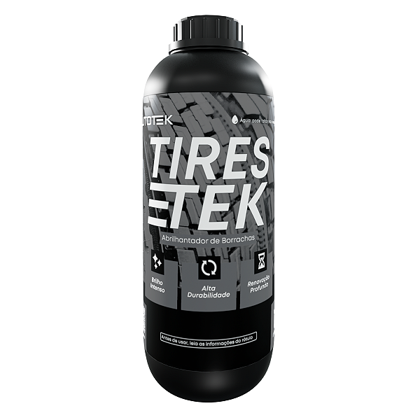 Abrilhantador de Borrachas Tirestek 1L Autotek