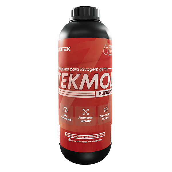 Detergente Para Uso Geral Tekmol Supreme 1L 1:400 Autotek