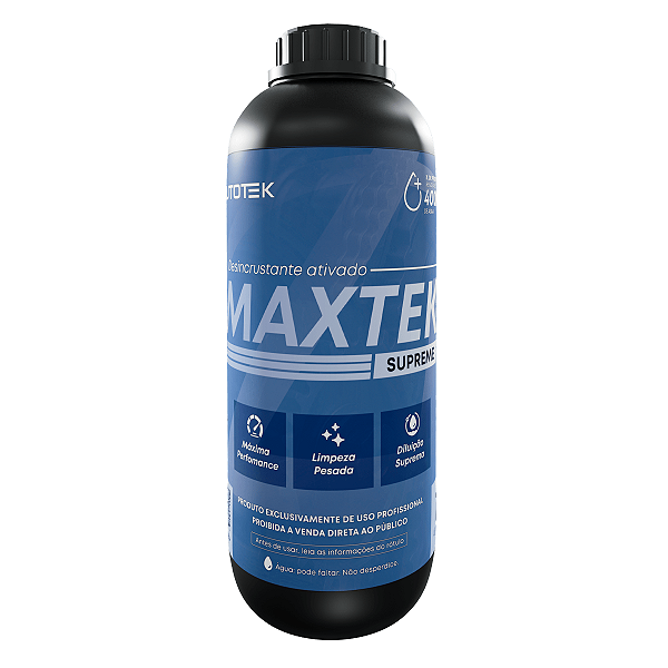 Desincrustante Concentrado Maxtek Supreme 1L 1:400 Autotek