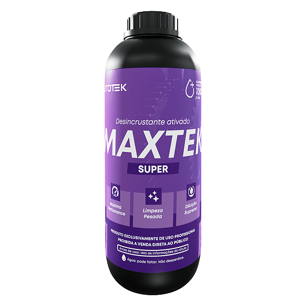 Desincrustante Ativado Maxtek Super 1L 1:100 Autotek
