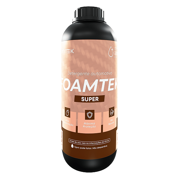 Detergente Automotivo Foamtek Super 1L 1:100 Autotek