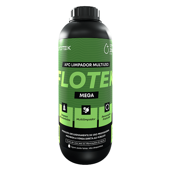 APC Limpador Multiuso Flotek Mega 1L 1:200 Autotek