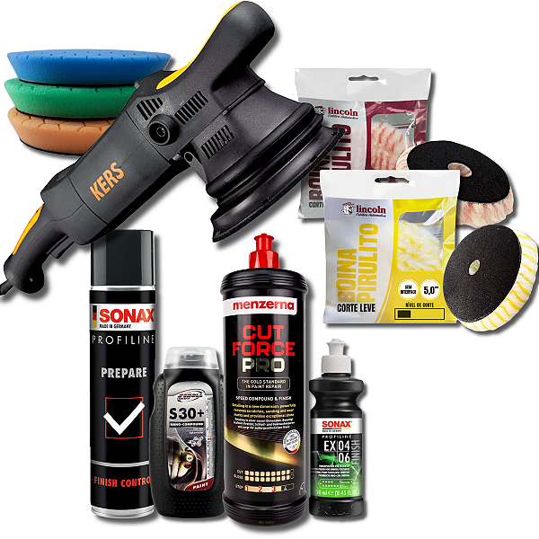 Kit Completo Polimento Premium Roto Orbital 110V