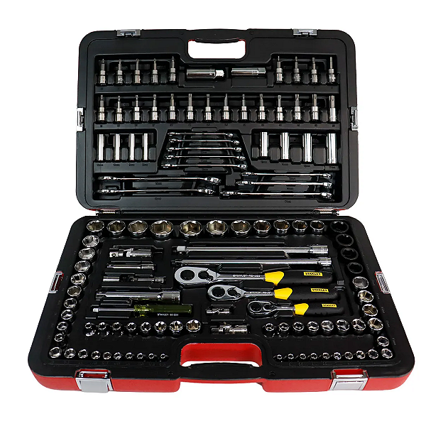 Conjunto de Ferramentas Mecânicas 120pçs Racing Stanley