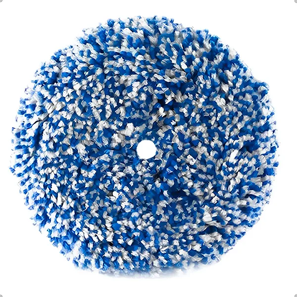 Boina de Lã pirulito azul Rotativa Rupes CORTE 6"