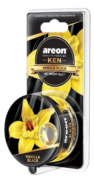 AREON KEN BLISTER VANILLA BLACK