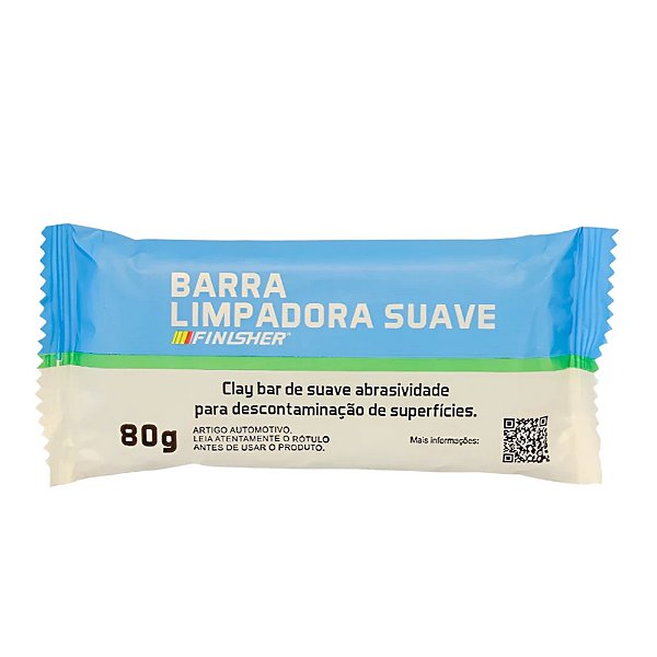 Barra Limpadora Suave Finisher (Clay Bar) - Barra 80g