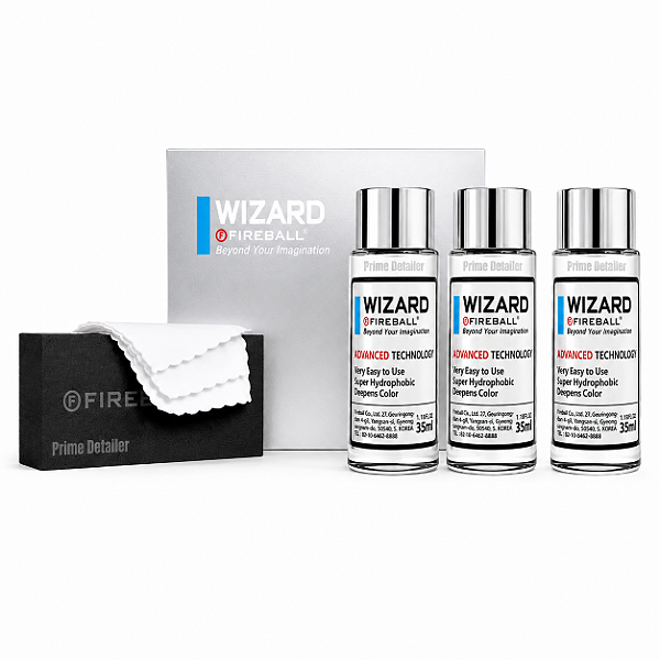 Wizard Ceramic Coating 35ml x 3pcs Fireball
