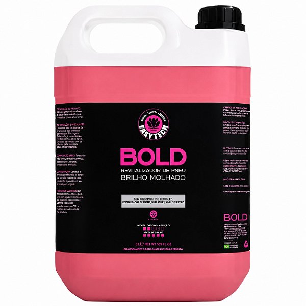 Revitalizador de Pneus de Alto Brilho Bold 5 litros Easytech