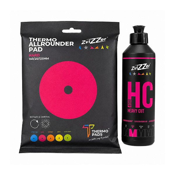 Kit Corte Pesado HC 4000 250ml + Boina 5" Zvizzer
