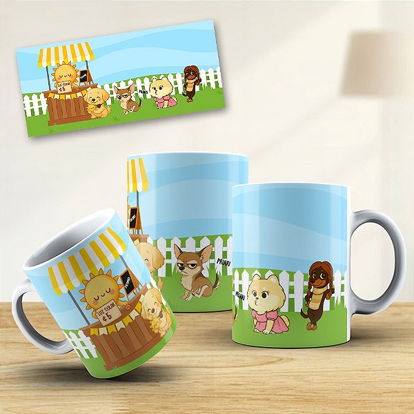 Caneca 50 centavos de sol - Quarteto na sua casa