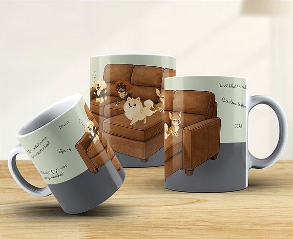 Caneca - Veja só Quarteto - Sofá