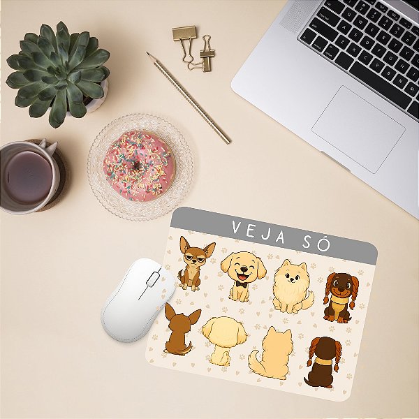 Mousepad Retangular Quarteto