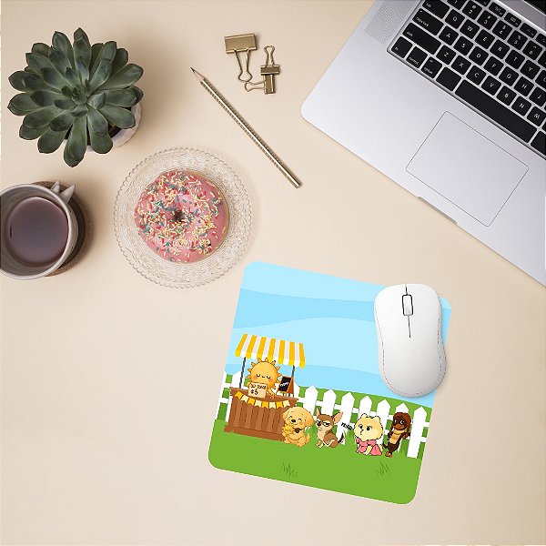 Mousepad Retangular Quarteto 0,50 de sol