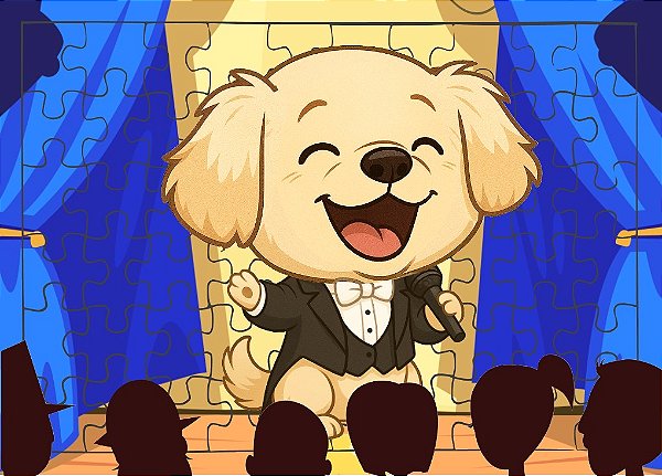 Quebra-cabeça Theozinho 60 peças