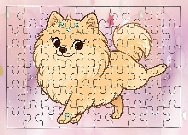 Quebra-cabeça Kini Perninha 60 peças