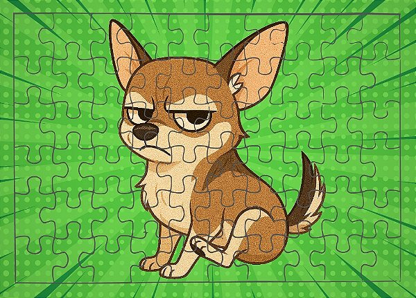 Quebra-cabeça Fredinho 60 peças