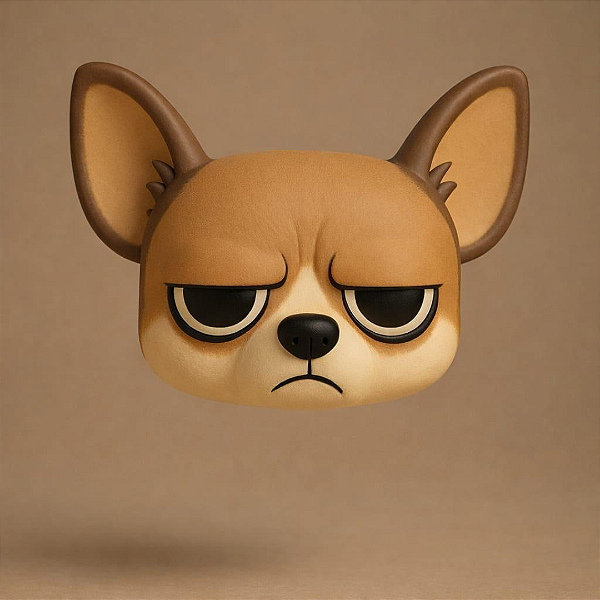 PRÉ-VENDA Quarteto Pop Pet - Topper de Lápis “Ódius” do Fred