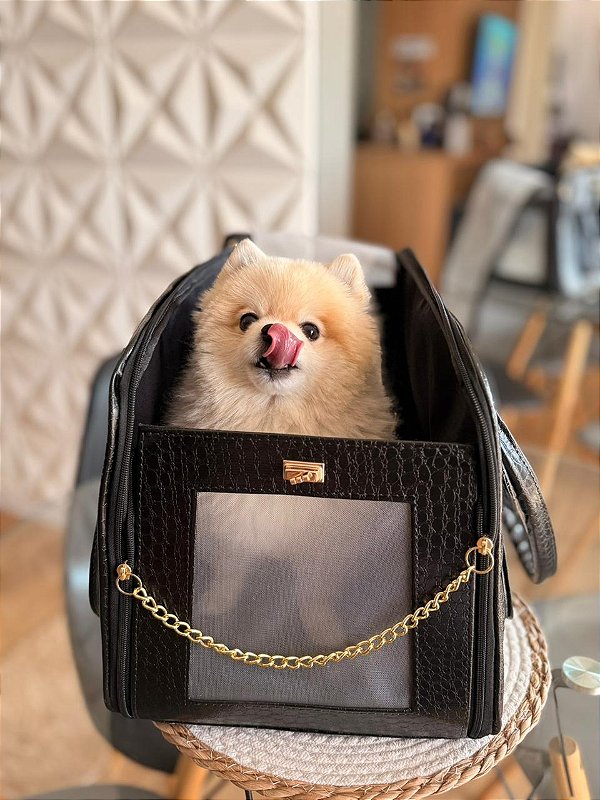 Bolsa Transporte para Cães All Black