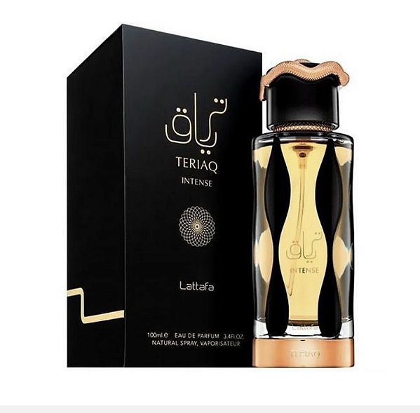 Perfume Lattafa Teriaq Intense Eau de Parfum Unissex 100ml