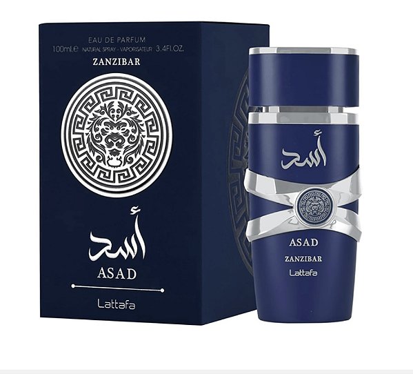 Perfume Lattafa Asad Zanzibar Eau de Parfum Masculino 100ml
