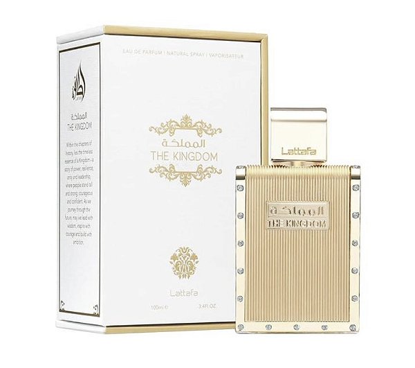 Perfume Lattafa The Kingdom Eau de Parfum Masculino 100 ml