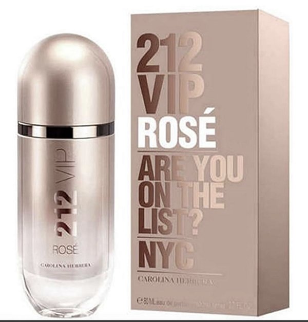 Perfume Carolina Herrera 212 VIP Rosé Eau de Parfum Feminino 80ml