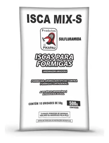 Formicida Isca Mix Para Formiga Pikapau 50g Cortadeira