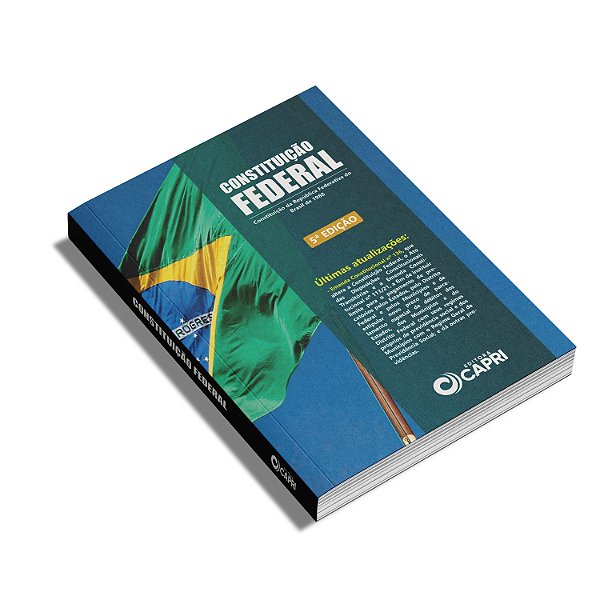 Livro Constituição Federal do Brasil Atualizada 5ª Edição - Editora Capri