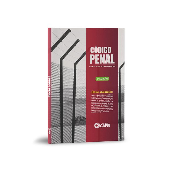 Livro Código Penal Brasileiro - 4ª Edição