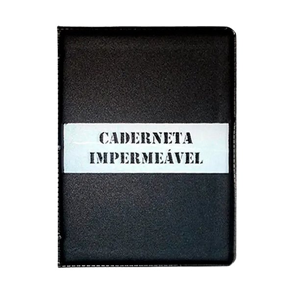 Caderneta Impermeável para Enxoval de Curso de Formação