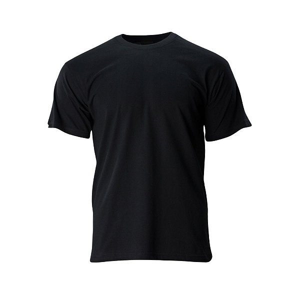 Camiseta Preta Gola Olímpica BMRS para Curso de Formação CBFPM