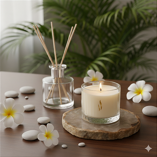 VELA AROMATICA LUXO ALECRIM 140G