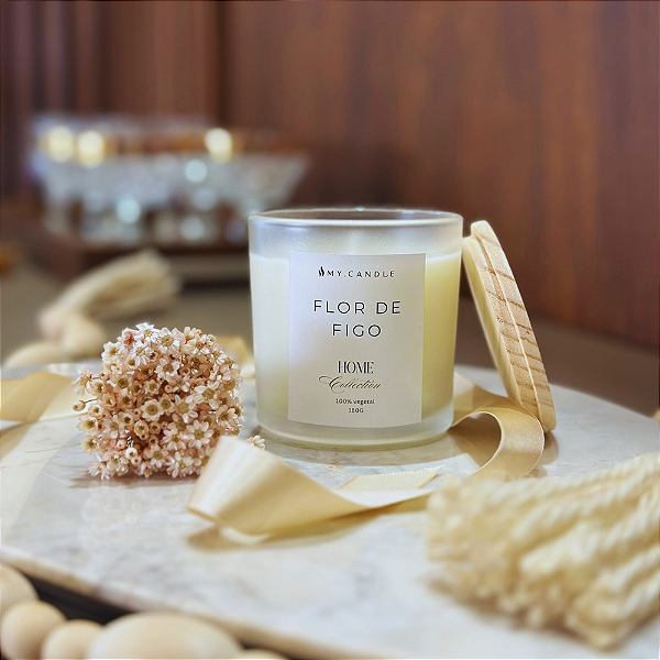 VELA AROMATICA HOME FLOR DE FIGO 180G