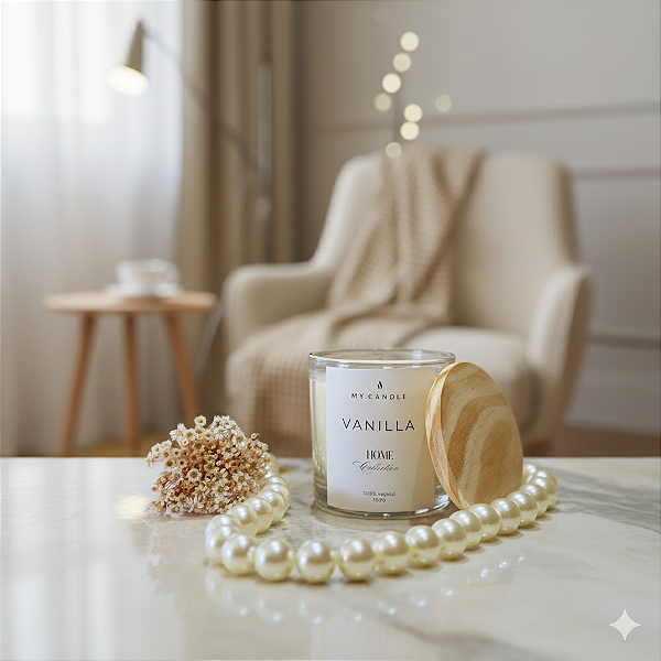 VELA  AROMATICA HOME VANILLA 180G