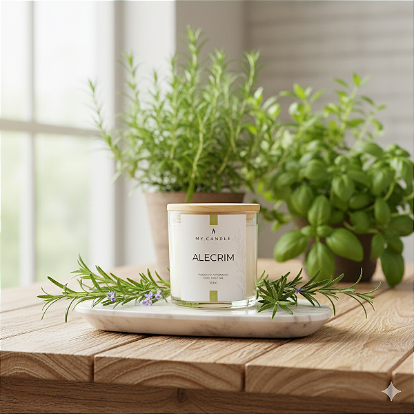 VELA AROMATICA CLASSIC ALECRIM 180G