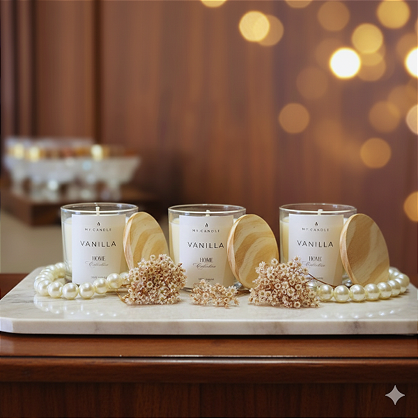 TRIO VELAS AROMATICAS HOME