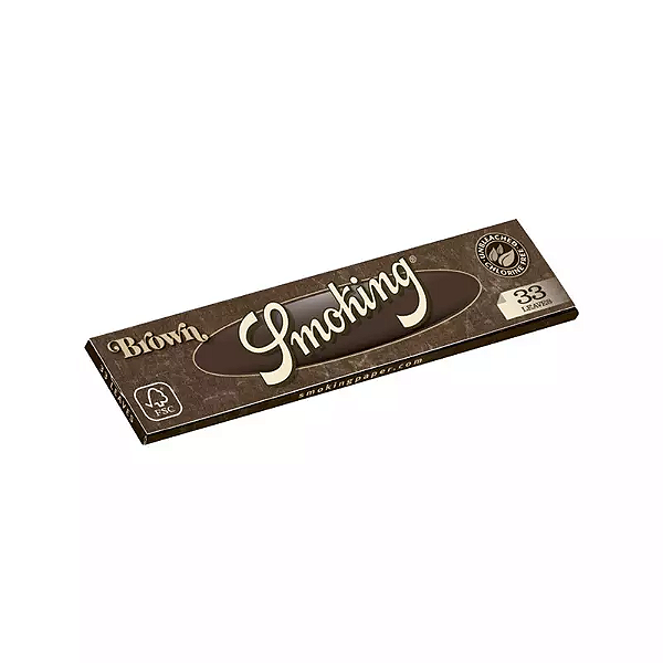 Papel de Seda Smoking Brown - 33 Folhas