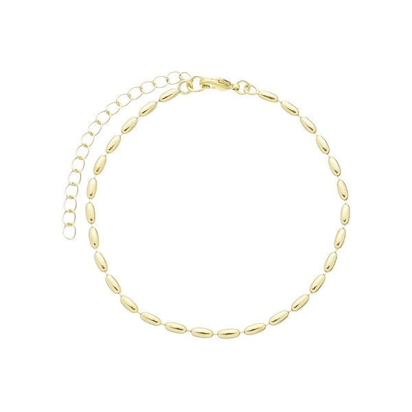 Pulseira Moderna de Gomos no Ouro PM252-O