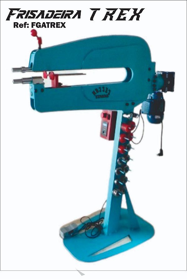 Frisadeira Motorizada - T- Rex