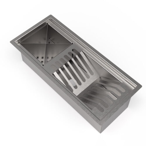 Escorredor Gourmet de Embutir 50 - 48 × 22 × 14 cm (C x P x A)