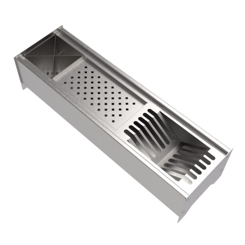 Escorredor Gourmet de Sobrepor 80 - 75 × 23 × 18 cm (C x P x A)