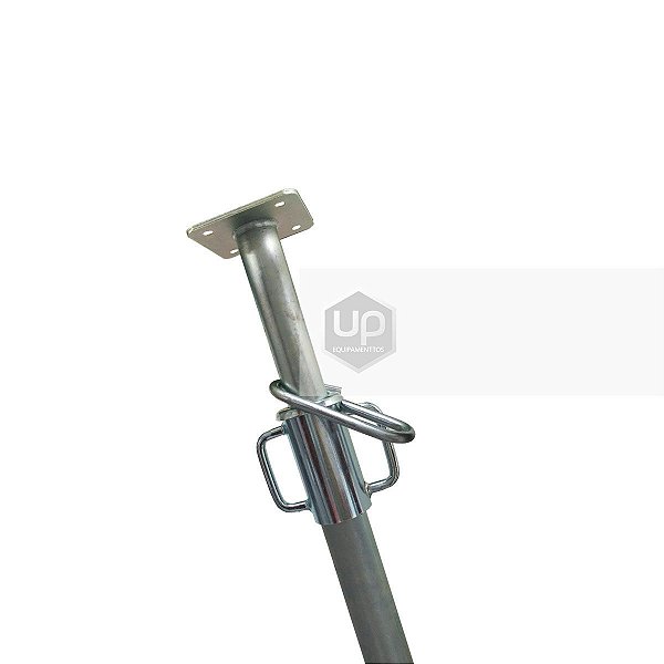 Conjunto 10 un. de Escoras Metálicas Galvanizadas – 1,7 a 3,0 m Ø48/40 mm (1,8 mm)