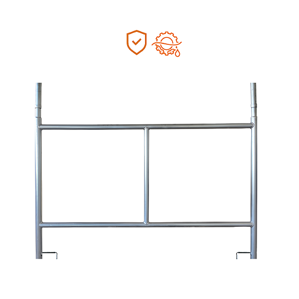 Andaime Tubular Galvanizado 1,0x1,5M