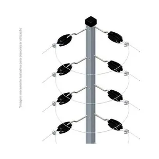 POWER HASTE CANTONEIRA 25X25 12 ISOLADORES 1M
