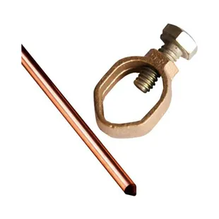 BARRA DE ATERRAMENTO 2,0M COM CONECTOR